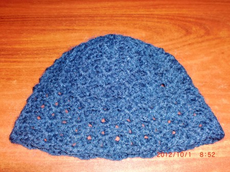 Gorro Criança Azul 